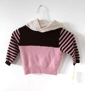 Baby 6-12mo "Neapolitan" Cashmere Sweatshirt