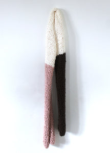 Neapolitan Hand-Knit Scarf