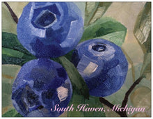 Load image into Gallery viewer, South Haven Blueberry Postcard
